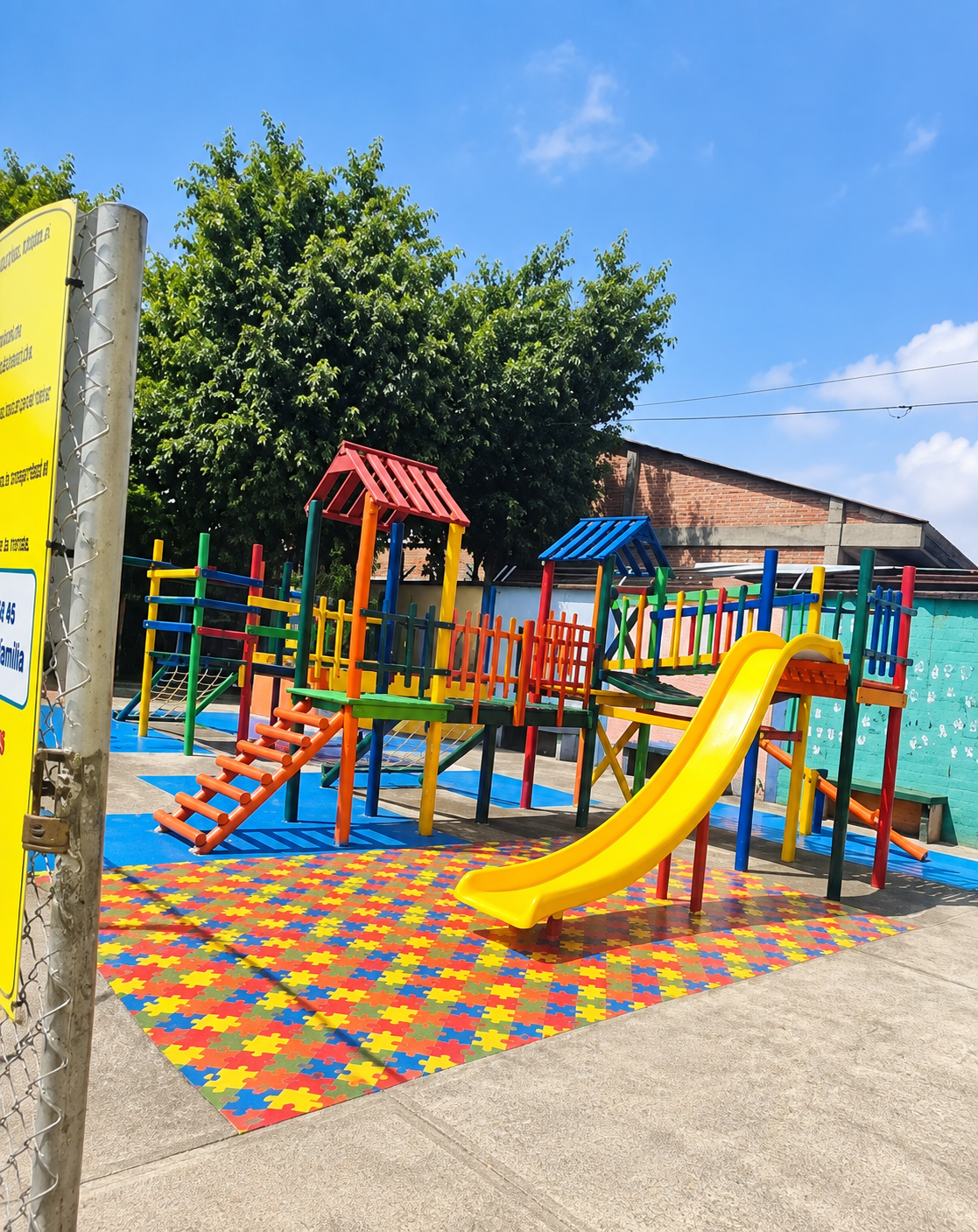 Zona infantil de la unidad del apartamento en La Nueva Base