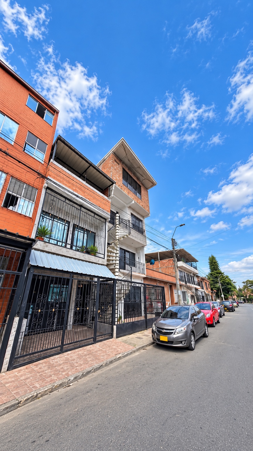 Fachada de la vivienda